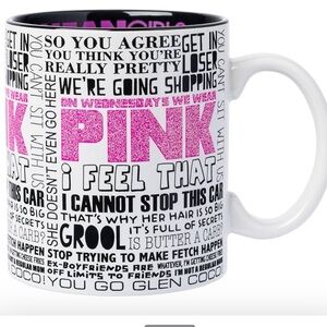 NWT Silver Buffalo Mean Girls 20oz Quote Mug